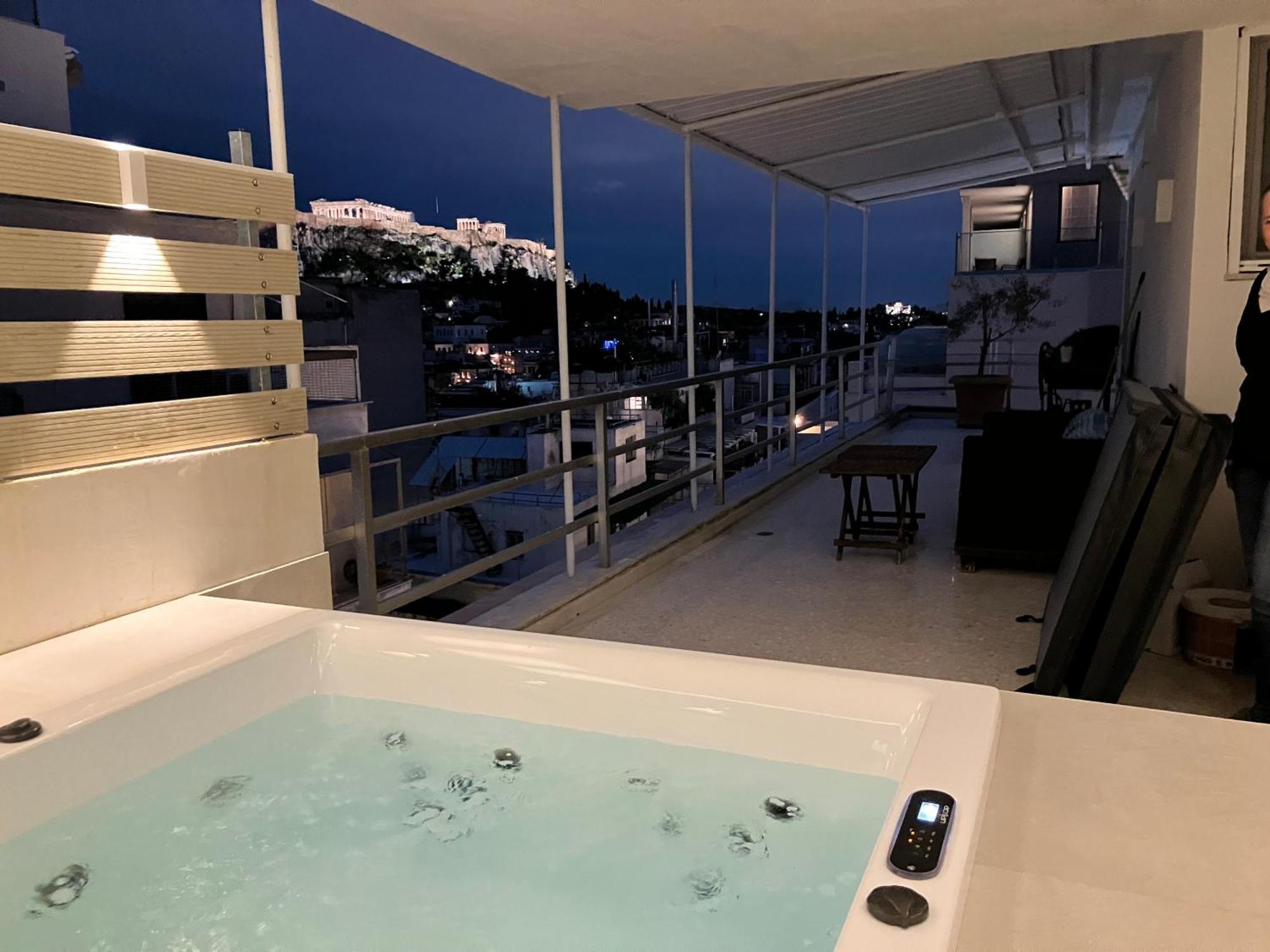 Syntagma Spa With Acropolis View Athen Eksteriør bilde